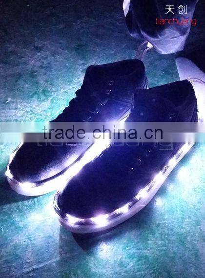 Hip hop dance LED shoes
