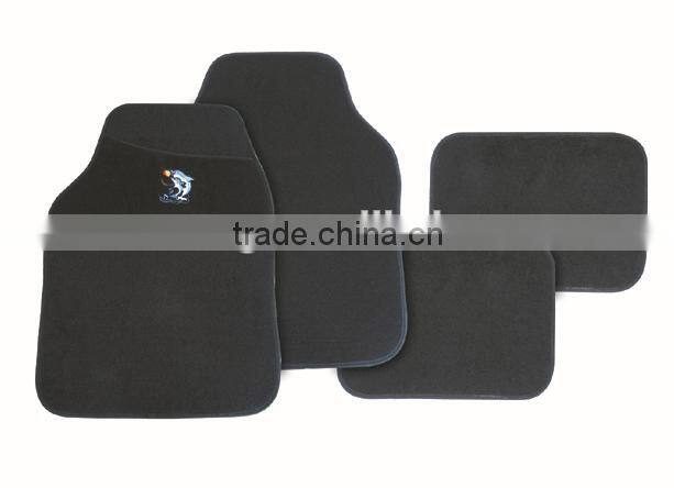 Colorful carpet car floor mat heel pad for Audi a4 q5