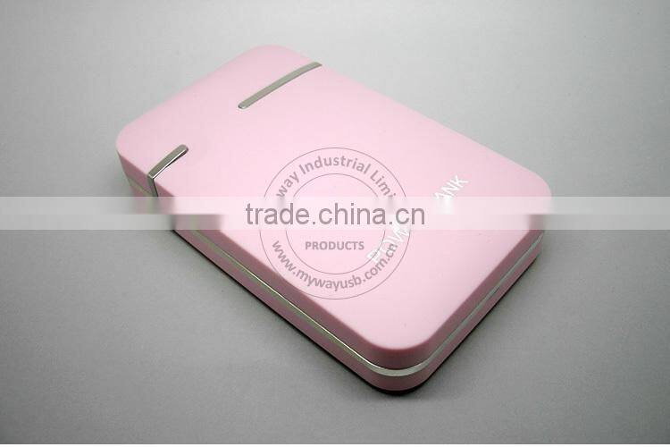 2015 fashion gift mobile power charger / portable mobile phone charger for private labeling