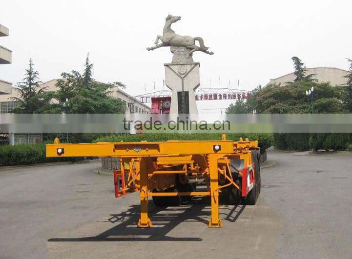 container transportation two axles and three axles skeletal semi trailer