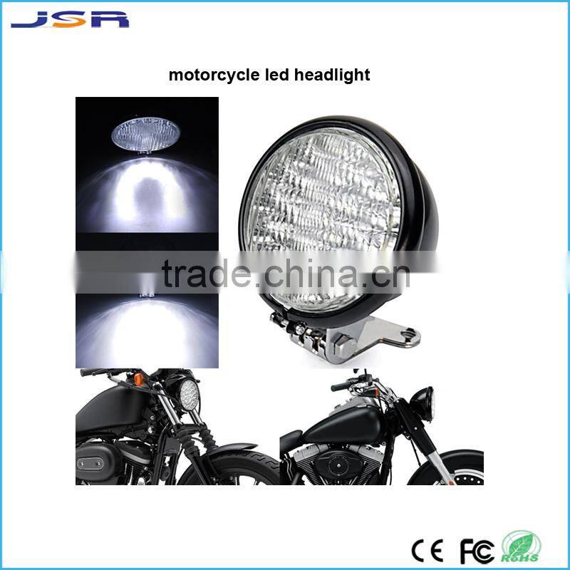 5" LED Headlight Head Lamp For Motorcycle Harley Bobber Chopper Touring