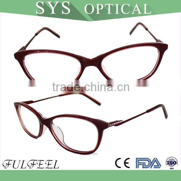New model luxury prevalent diamond frame eyewear glasses