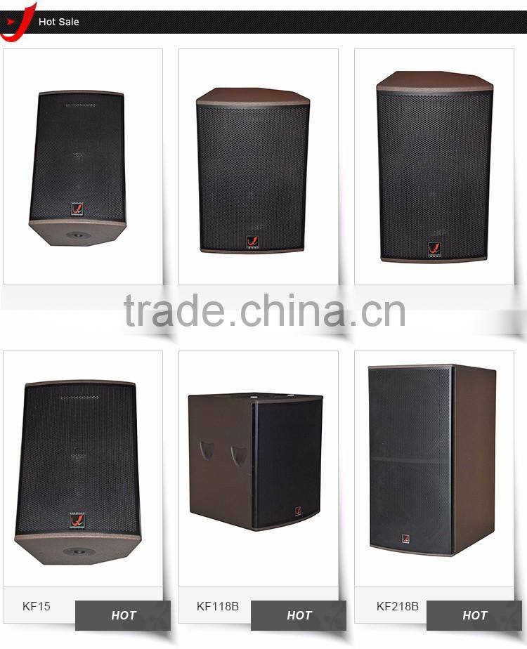 KF12-Professional 12" Wooden DJ Sound Box