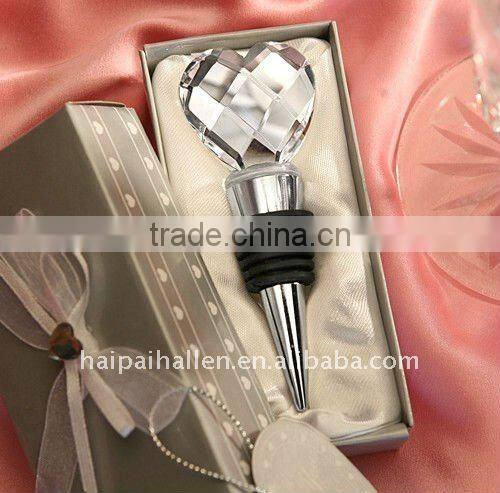 Cartoon design bottle stopper wedding favors