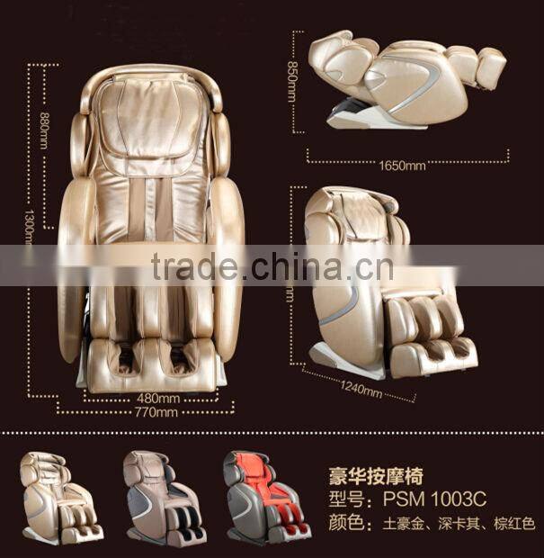 2015 shiatsu massage chair luxury zero gravity massage chair SK-1003