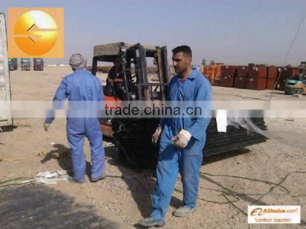 Concrete form ties, concrete stairs