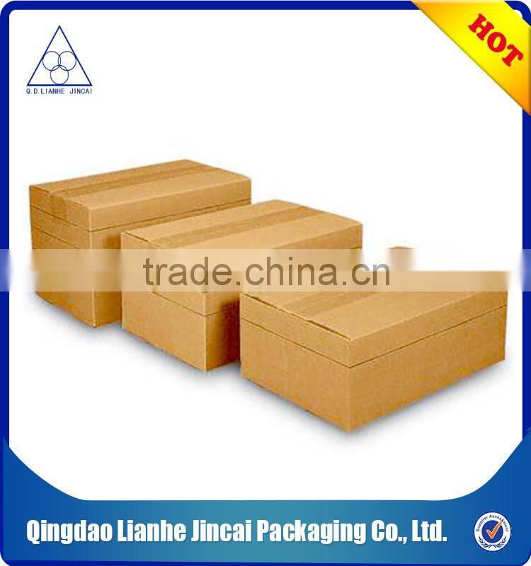 customized brown corrugated box