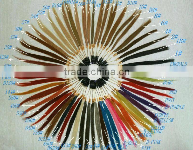 indian remy virgin hair half wig clip in hair extensions