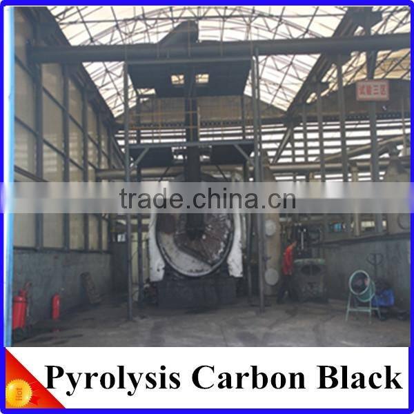 Pyrolysis carbon Black produce from Recycling tires without any iron and steel wire