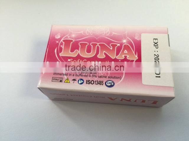 Hot selling color contact lenses small size EOS LUNA Ice II contact lens