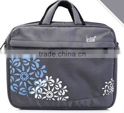 Grey computer bag