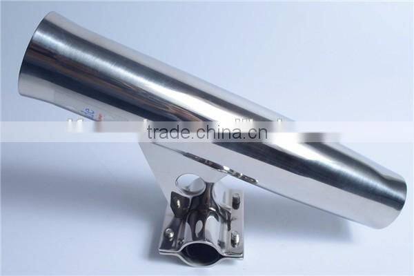 Stainless Steel Clamp On Fishing Horizontal Rod Holder