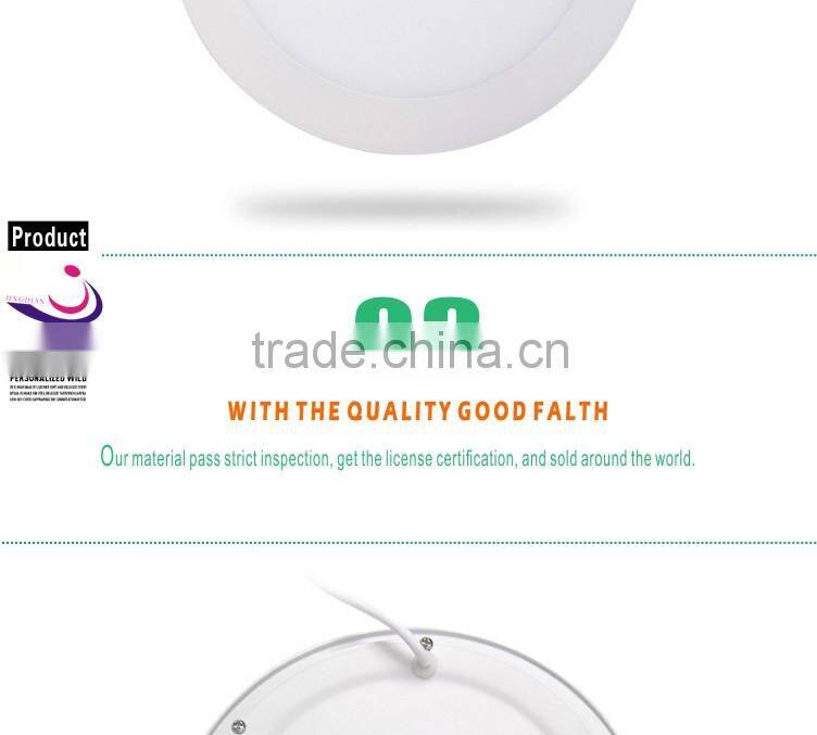 High Quality CE&RoHS 18W round led panel light