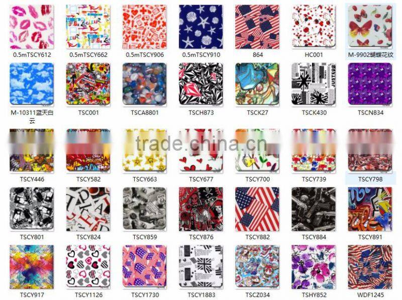 TSAUTOP 0.5M/1M width New Arrival Cartoon Dollar Design hydrographic film Hydro Printing Film water transfer printing film P2121