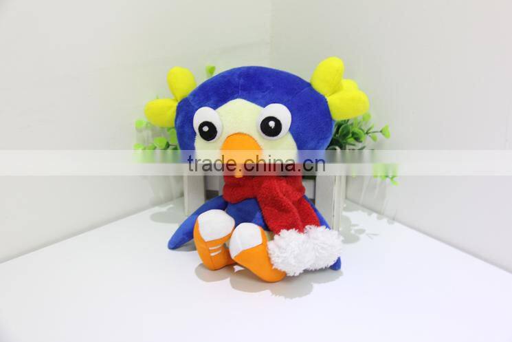 Atlanta hotel mascot 4.65" penguin stuffed pink valentine penguin plush toys