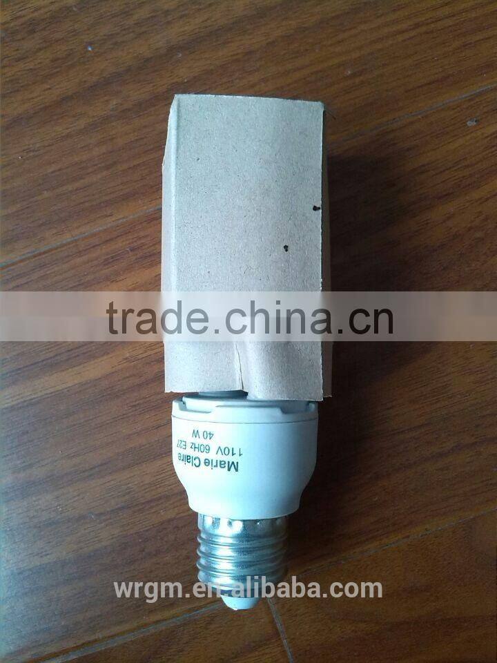 40W spiral energy save lamp,U spiral energy save lamp,half spiral