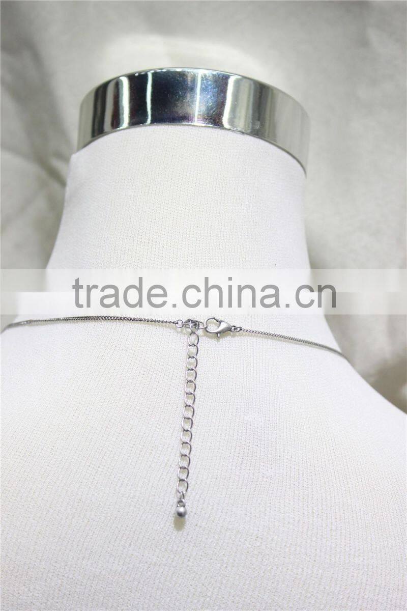 Boho Lariat Necklace Turquoise Necklace w/ Tiny Tassle Necklace 2016 Fashion Style Wholesale