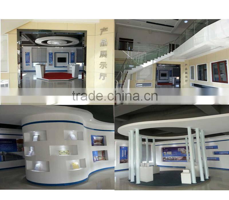 Aluminium windows with thermal break and glazing glass