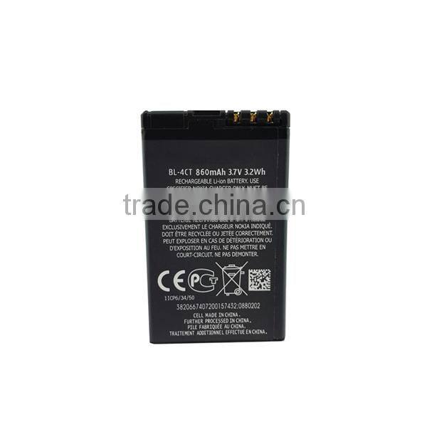 860mah rechargeable li ion battery BL-4CT For Nokia 2720f/5310XM/5630XM/6600f