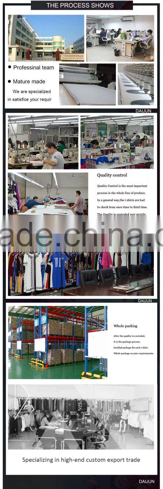 Daijun oem popular fashion black 100% polyester sublimation t shirt men