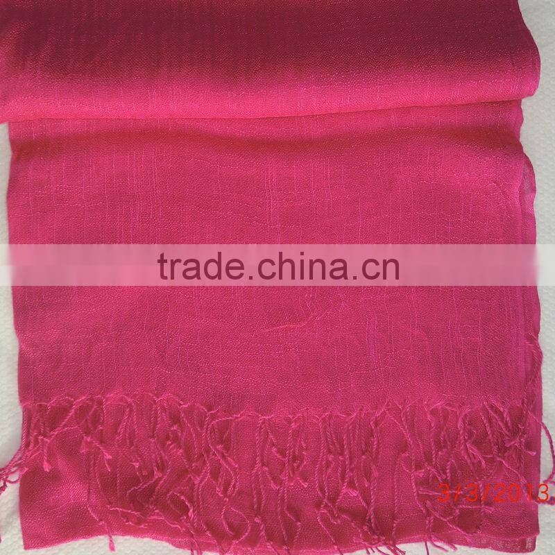100% viscose dyeing women scarves wholesale, gift for Mather's Day