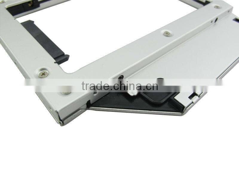 New 2nd HDD Hard Drive Caddy SATA hdd Caddy with screwdriver for macbook