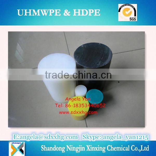 HDPE rod in plastic rod/High-density polyethylene rods/ hdpe plastic bar china supplier