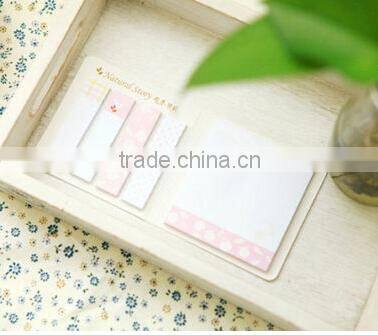 Cute Flower Sticker Memo Notepad Sticky Notes