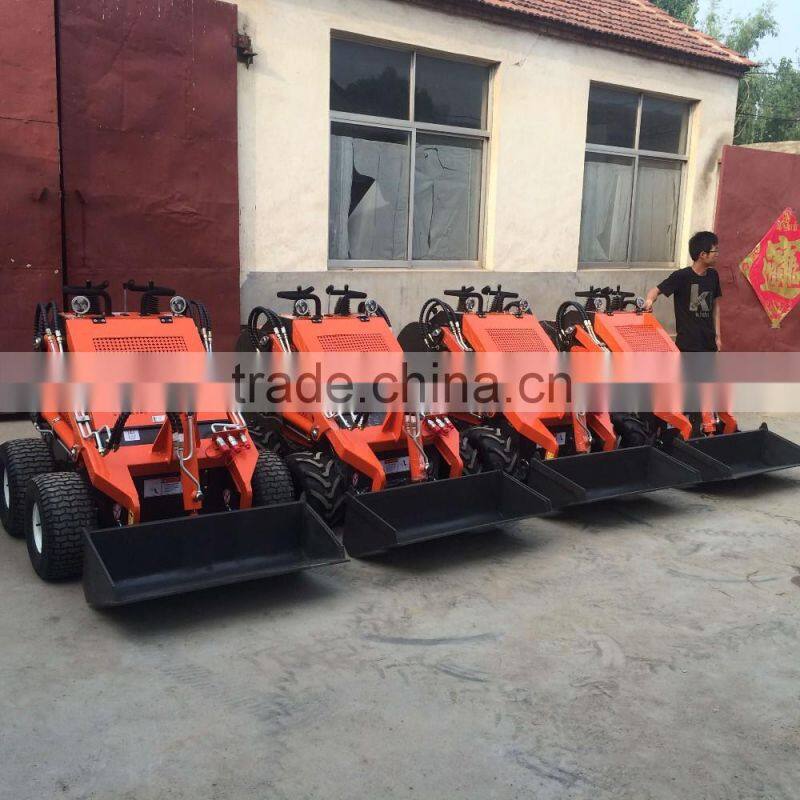 earth moving mini skid steer loader