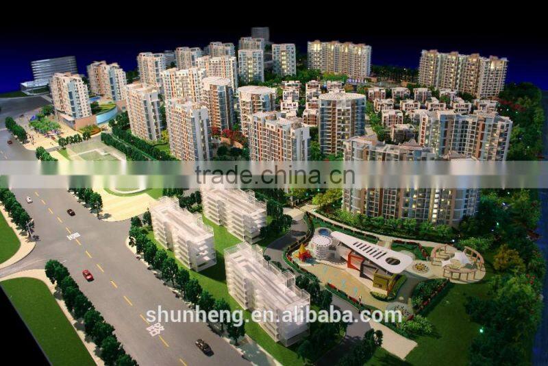 miniature architectural scale model maker in China/building model maker