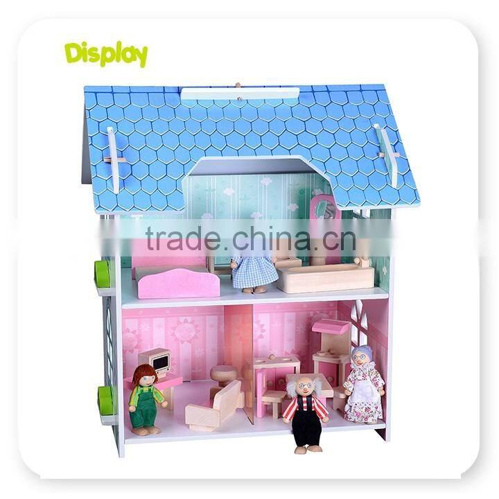 Lily's Cottage Wooden Dolls House