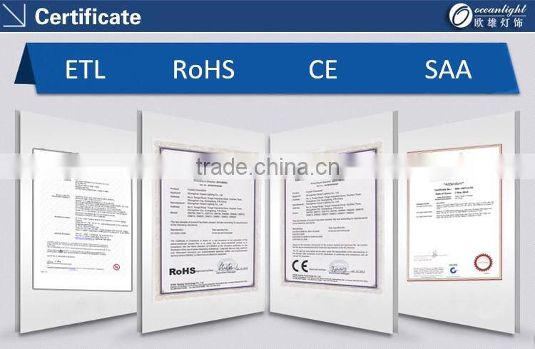 LED Pendant Lamp Electroplated Edge Pendant Light Acrylic Modern Light MD5079-3