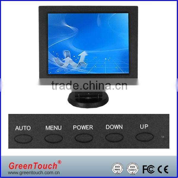 High quality industrial 12.1 inch desktop touch screen monitor