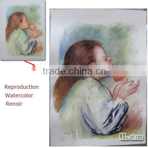 High quality hot selling modern watercolor paintings for living room