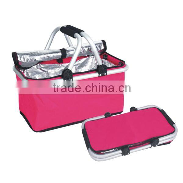 Folding Ziplock Food Packaging Bag, Hot Cool Food Carry Bag, Thermal Food Carry Bag