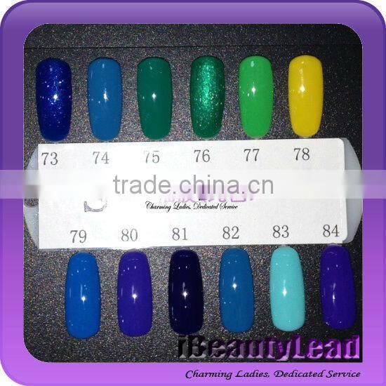 Soak off uv gel polish nail art gel can be cured with uv light coloful uv gel