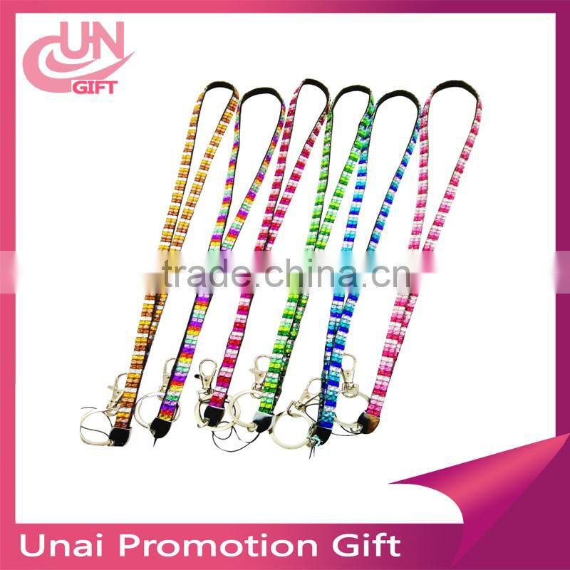 Fashion Sets Appeal Blinking Light Rhinestone Lanyard With Nice Quality Wholesale