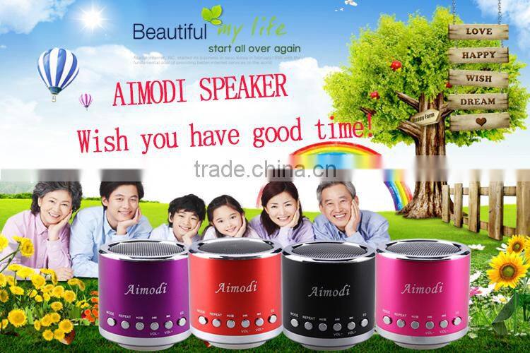 SHENZHEN aimodi mini speaker ,portable mini speaker
