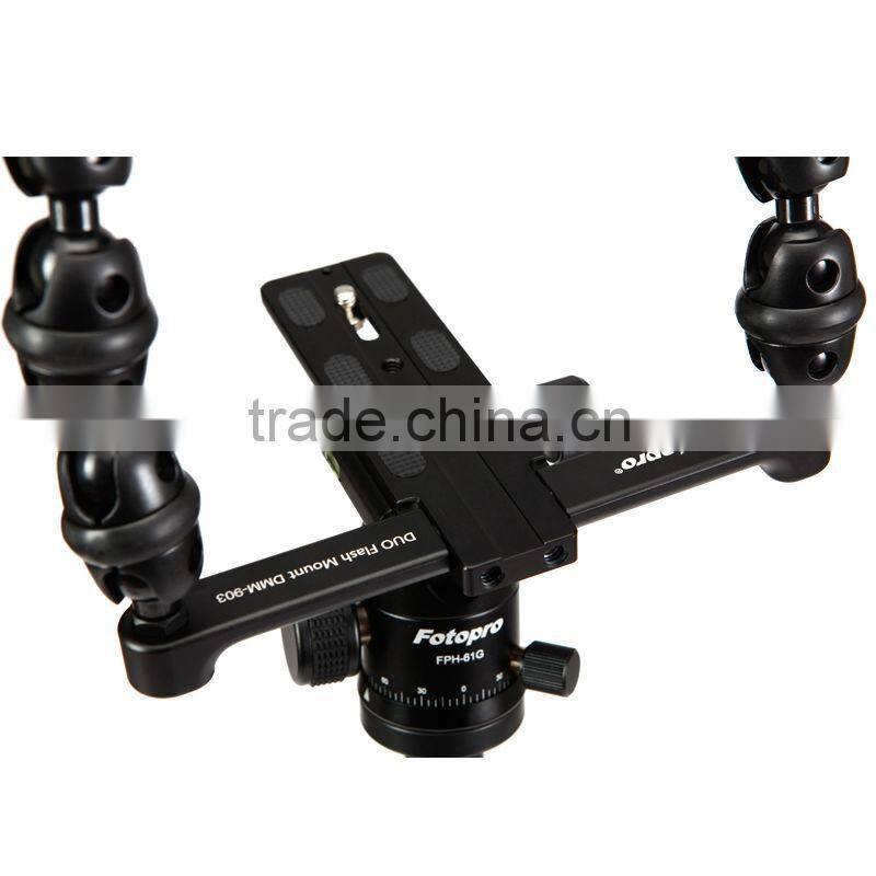 Fotopro Duo Micro Flash Mount DMM-903, flexible and strong
