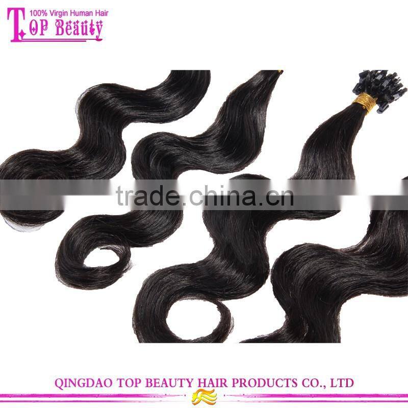6A Wholesale Brazilian Hair Body Wave 100% Virgin Human Hair Micro Ring Hair Extension
