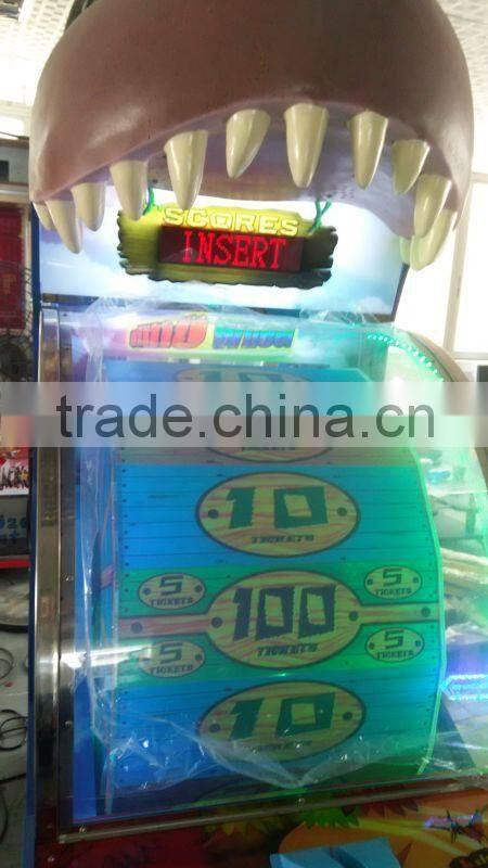 coin operated redemption ticket bass wheel game bass wheel game machine indoor electronic amusement game machine