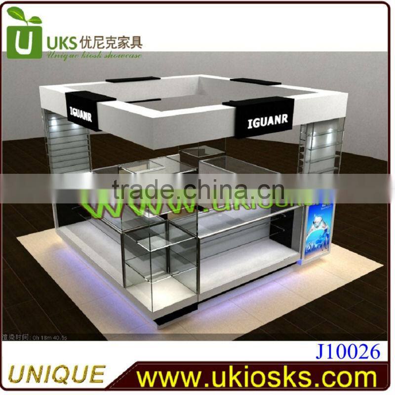 2013 Aluminium framed modern office furniture reception desk, high quality round reception counter with 70mm thick partition