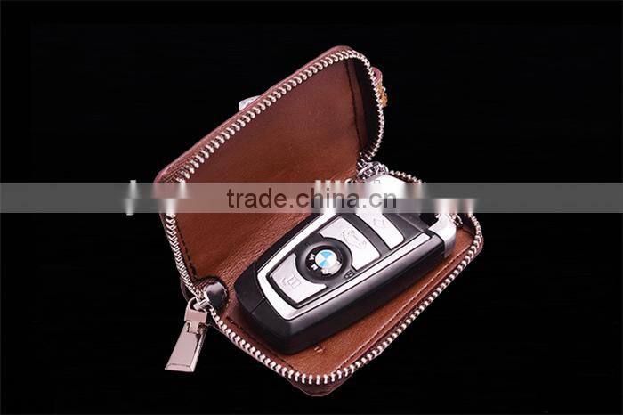 Custom Size Color Genuine Python Leather Car Key Case Handy Key Holder