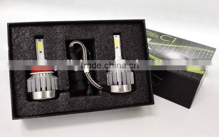 high power wholesale 30w 3000lm led headlight COB led headlight for cars