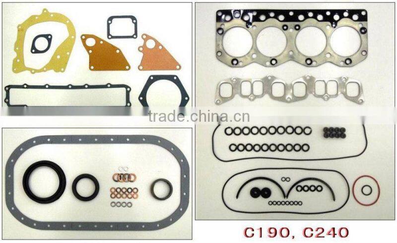 High Quality Full Gasket Set For I-SUZU C240 engine auto parts