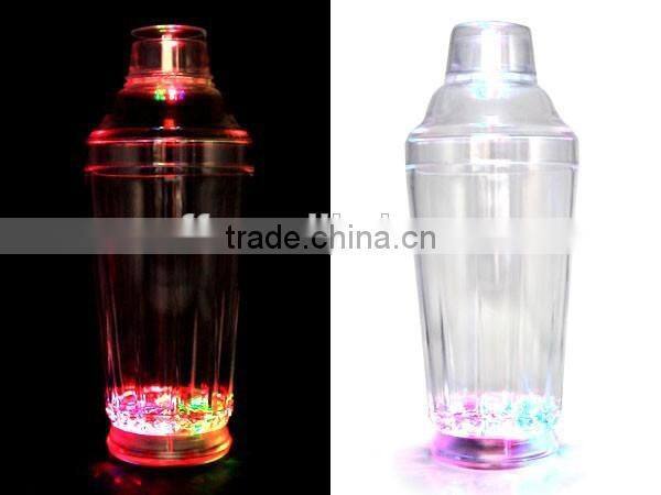 fashion design 300ml christmas decoration led wine shaker