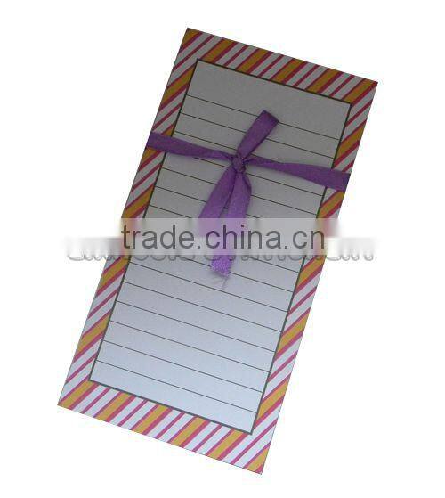 Customized logo design letter pad