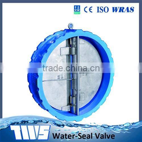 DN100 PN10/16 Ductile Iron Body and Disc Wafer Check Valve