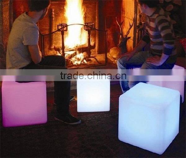 2015 LED Cube Chair with Remote Control