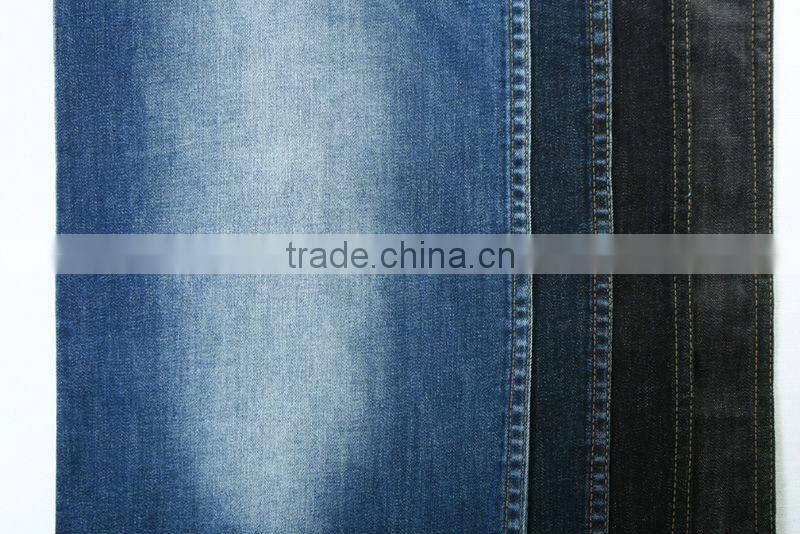 Indigo 98 Cotton 2 Spandex Denim Jeans Fabric 8oz